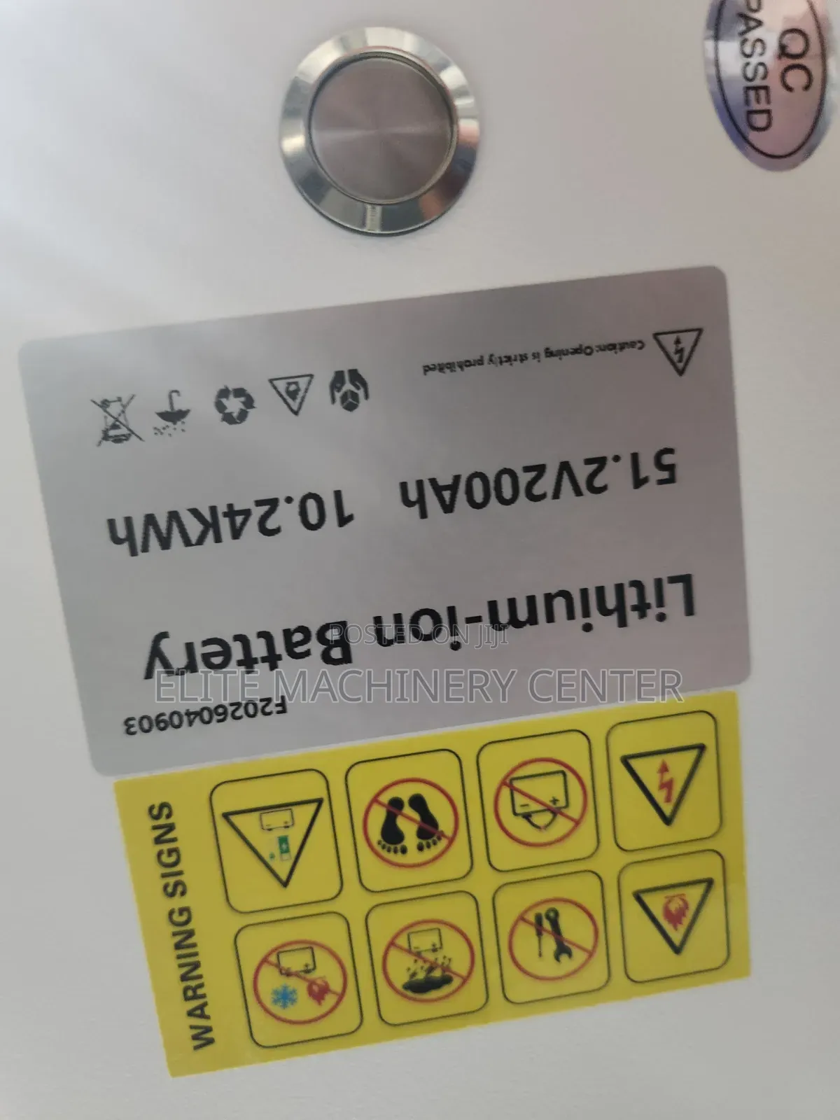 Golden Solar LiFePO4 Lithium Solar Battery (48V, 5kW / 100Ah)