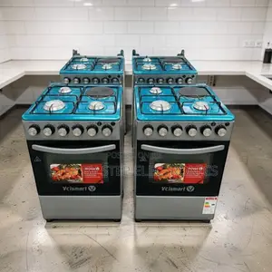 Heat Resistant 3 Gas Burners +1 Electric Free Standing Cookers