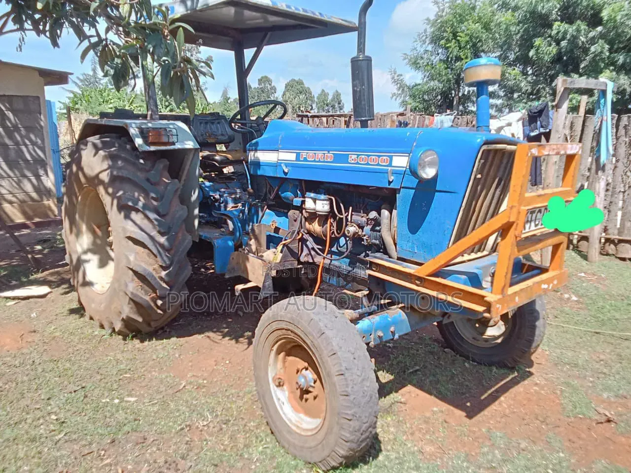 Tractor Ford 5000 Blue 1996