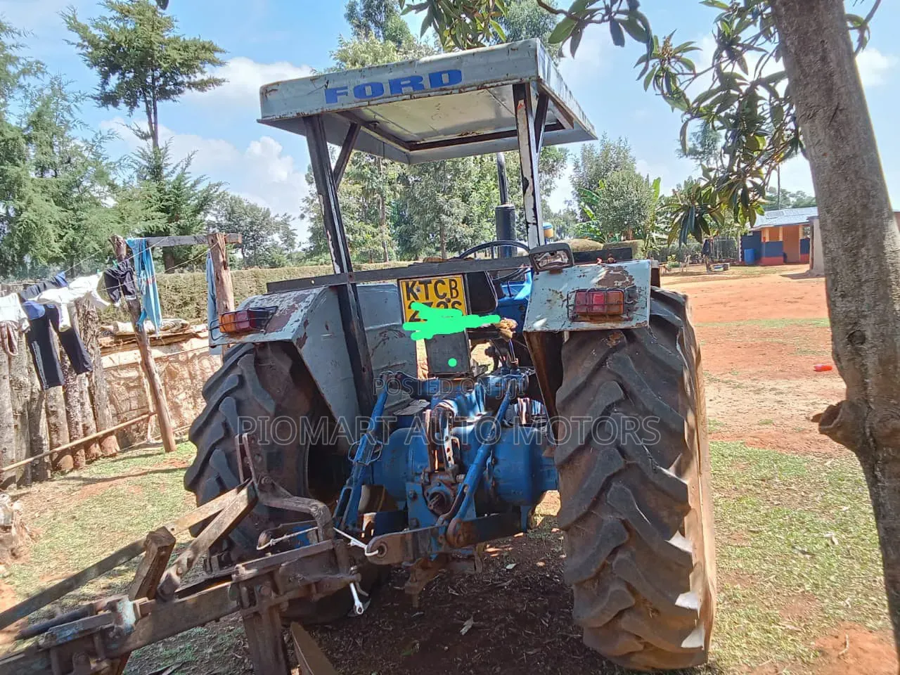 Tractor Ford 5000 Blue 1996