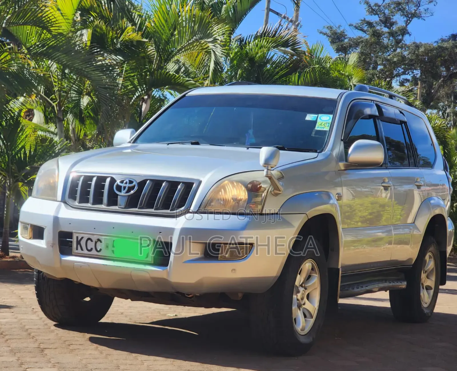 Toyota Land Cruiser Prado 2008 Silver