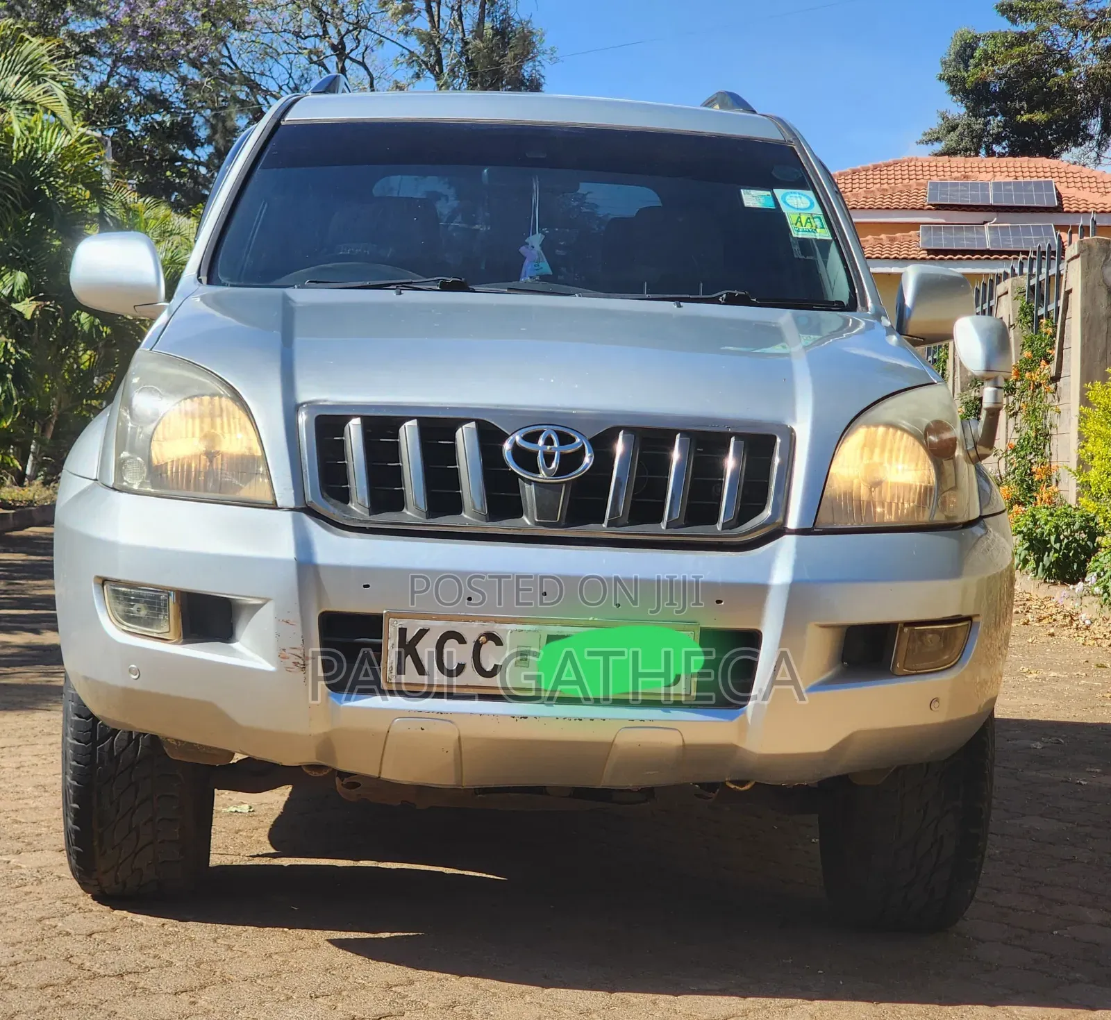 Toyota Land Cruiser Prado 2008 Silver