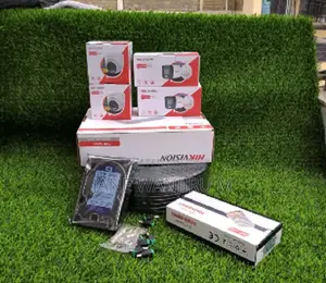 Hikvision 2MP 4 Camera Full HD CCTV Kit With Smart Hybrid Light