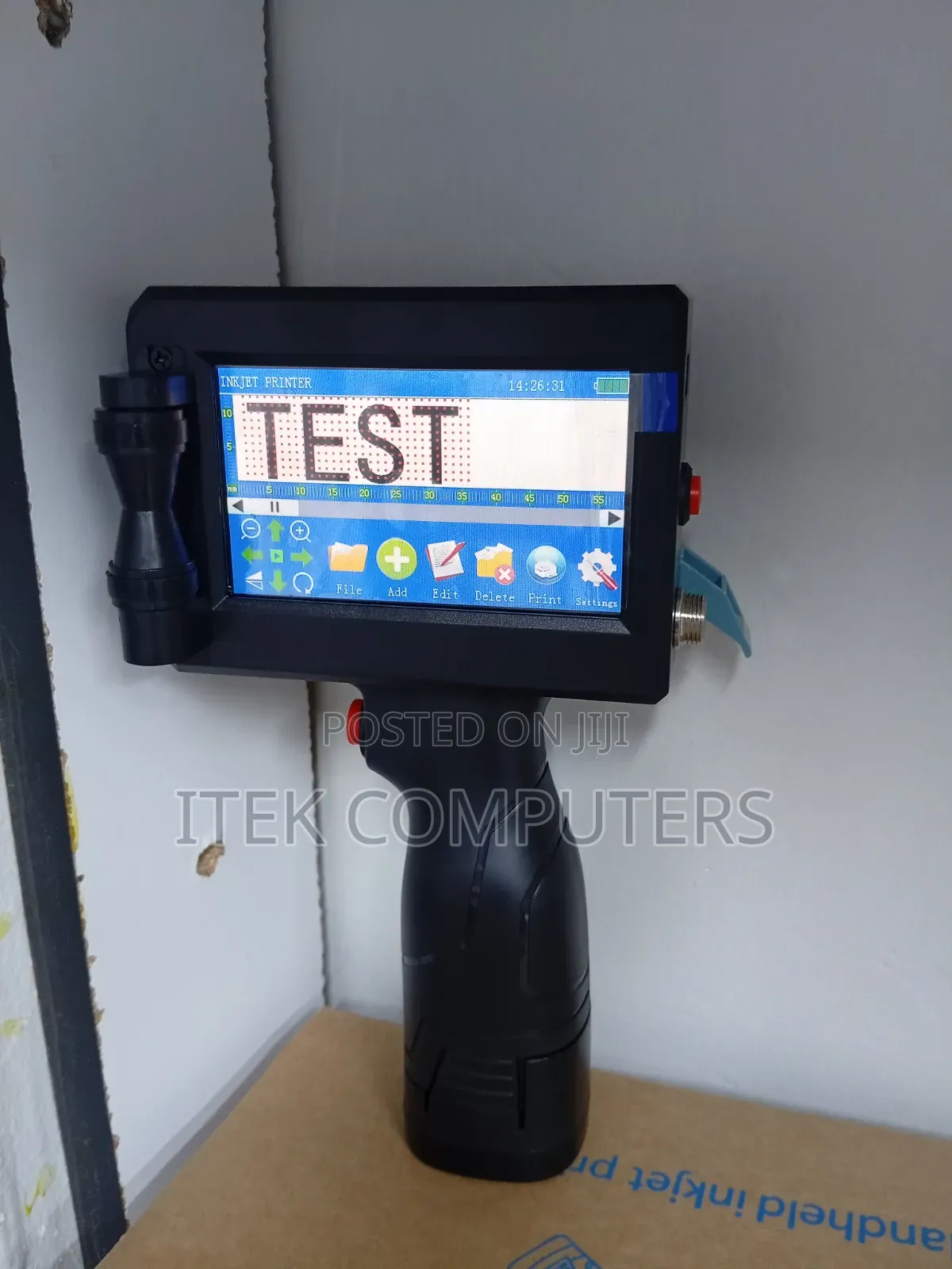 Handheld 12.7mm Inkjet Printer for Small Business Coding