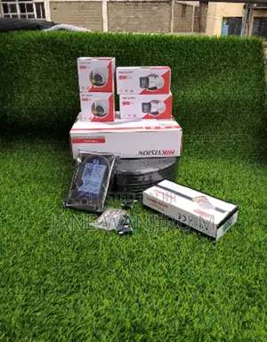 Hikvision 4 Camera 1080P Smart Hybrid Security System