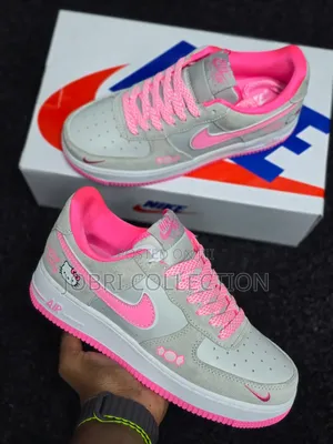 Ladies Nike Air Force 1 Hello Kitty Sneakers