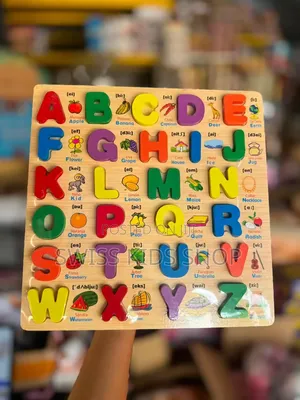Alphabet Teaching Aids / Wooden Alphabets
