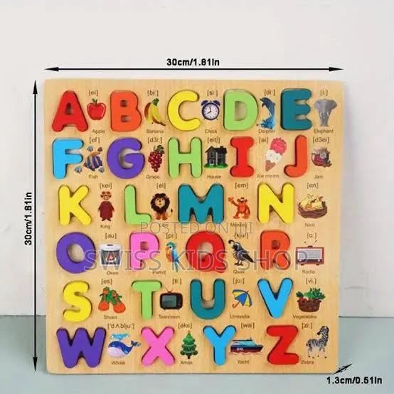 Alphabet Teaching Aids / Wooden Alphabets - thumbnail 3