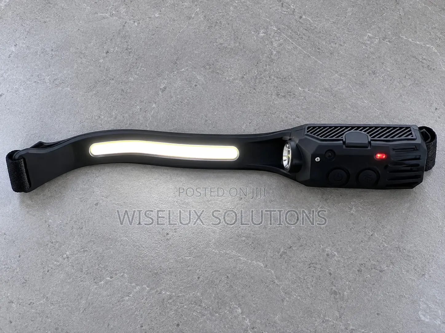 Rechargeable Flexible LED HeadLight – Bendable, Wide-Area Illumination