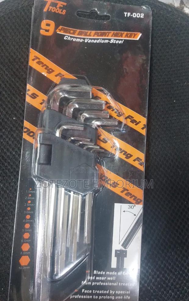9pcs Hex Key Set - main view