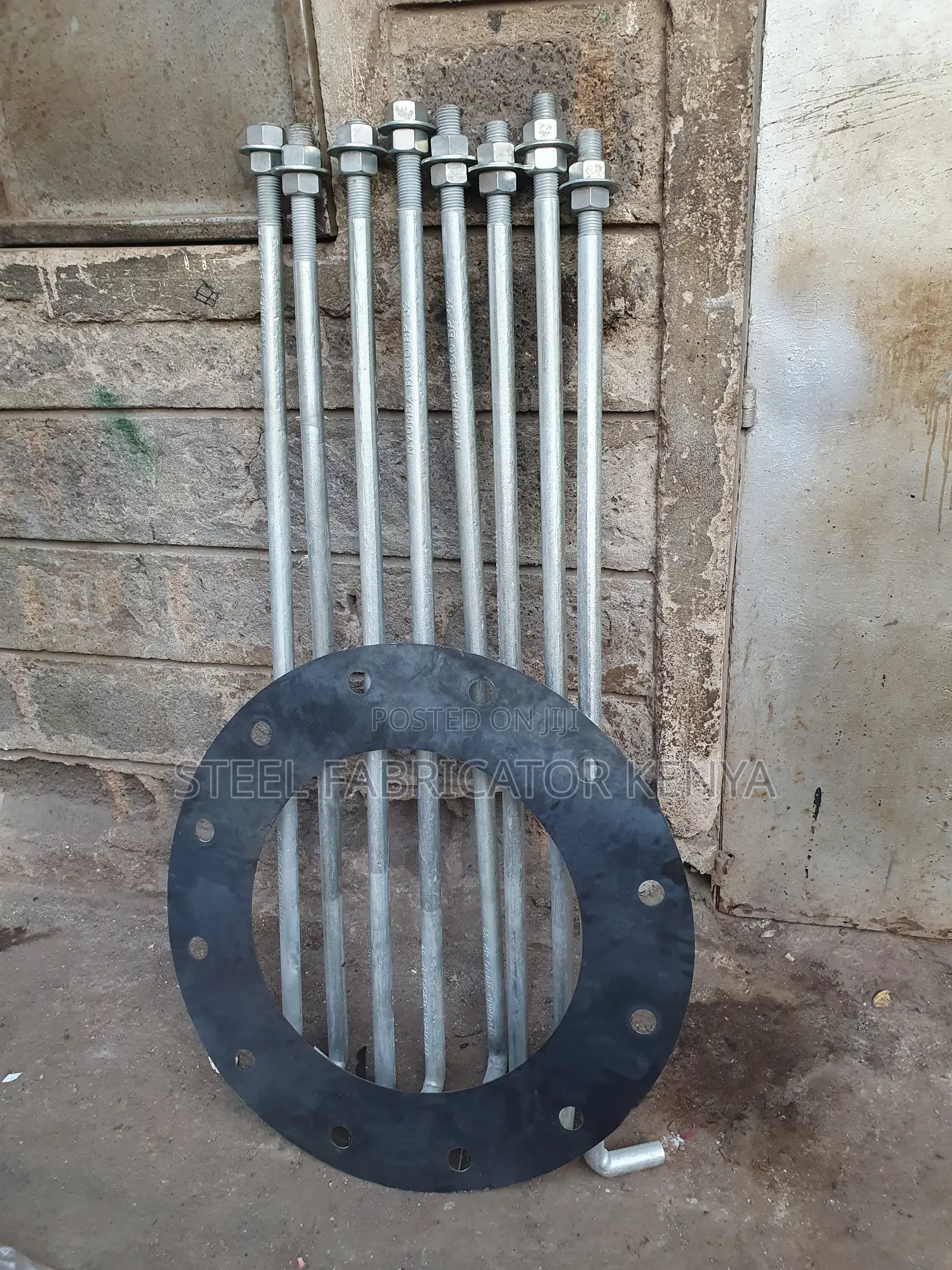 M32 × 1000 Mm Galvanized L-Bolt