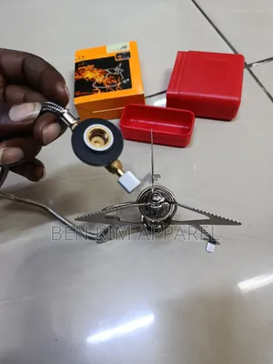 Portable Camping Screw Type Stove160gms Stainless Steel and Brass