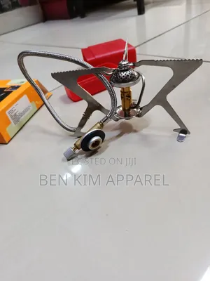 Portable Camping Screw Type Stove160gms Stainless Steel and Brass