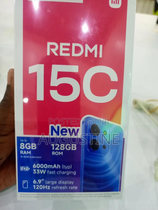 New Xiaomi Redmi 15C 4G 128 GB Gold