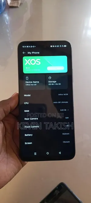 Infinix Hot 60i 256 GB Black