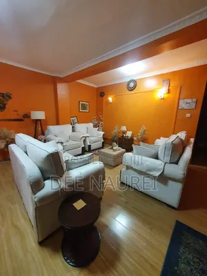 7 Seater White Sofa