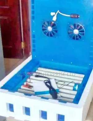 64 Egg Poultry Incubator With Electric and a DC Back Up Energy