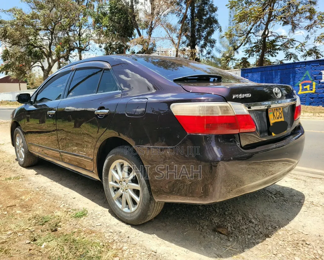 Toyota Premio 2009 Maroon