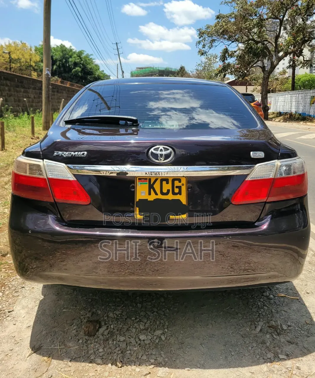 Toyota Premio 2009 Maroon