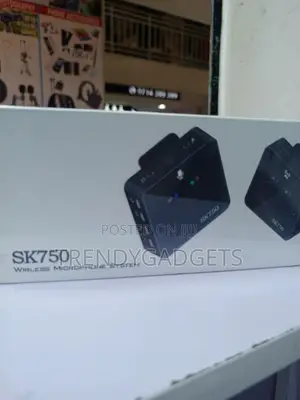 SK750 Clip-on Wireless Mic for Smartphones Cameras Recording