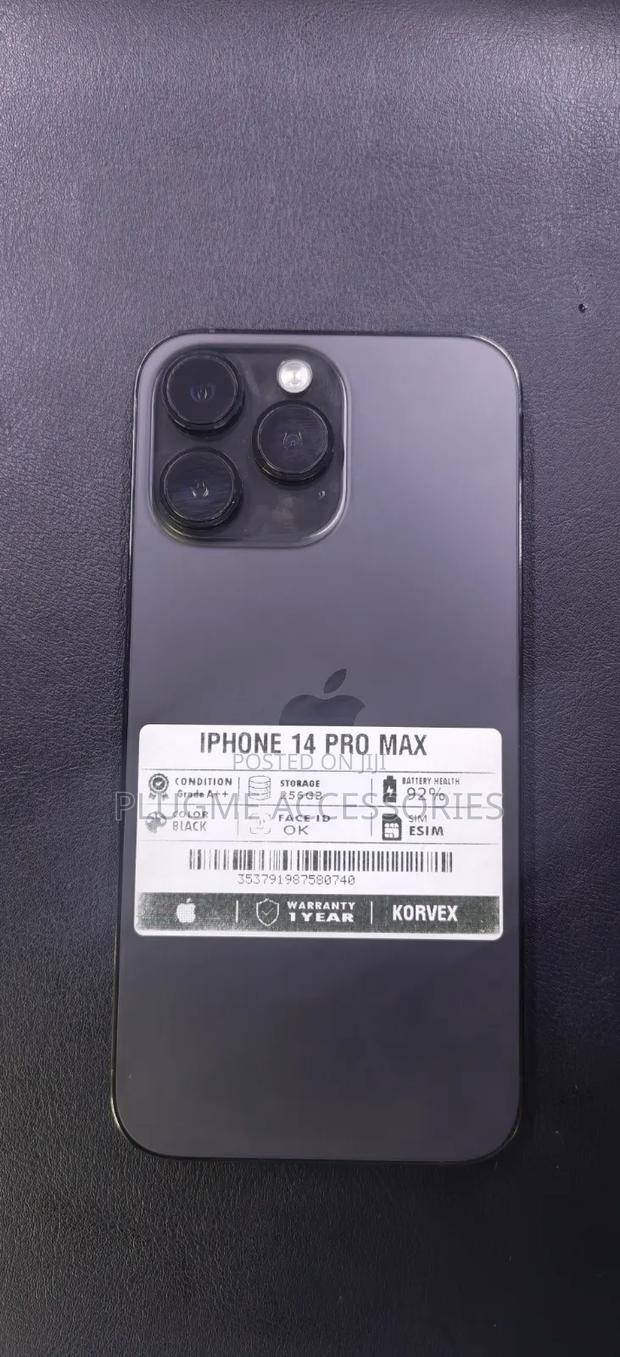 Apple iPhone 14 Pro Max 256 GB Black - thumbnail 2