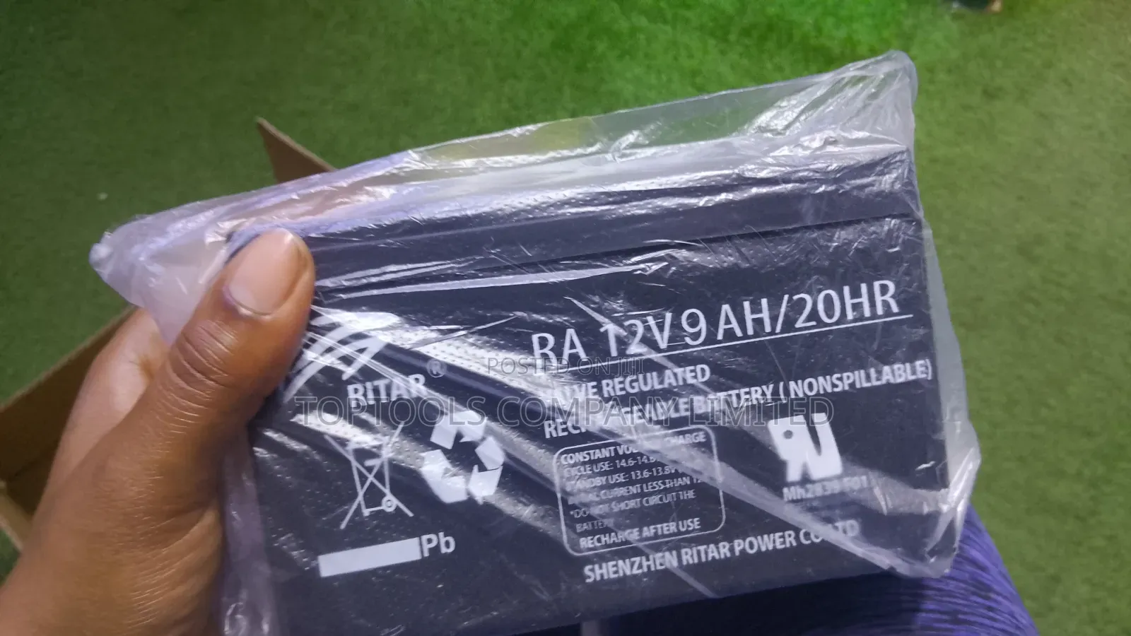 Ritar Ups Back Up Battery 12v 9ah