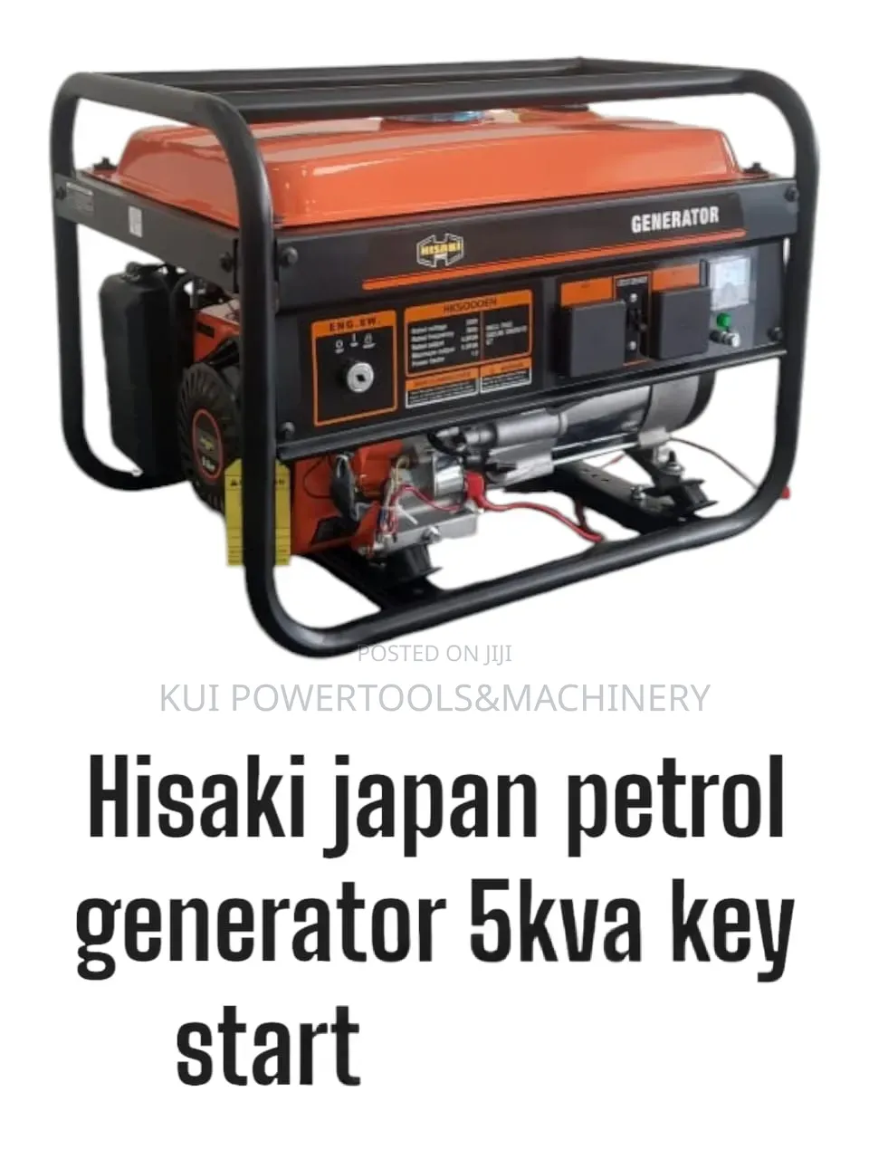 Hisaki 5kva Petrol Generator / 5,kva Generator