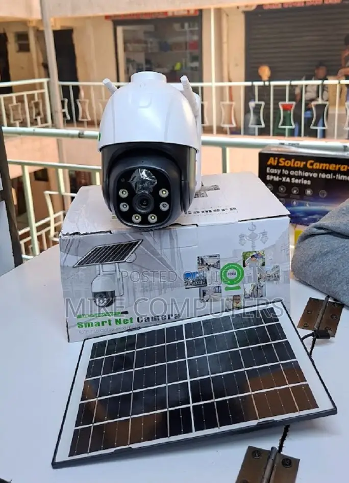 Smart V380 Solar CCTV Camera 4G PTZ Outdoor Surveillance