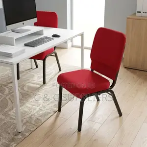 Red Full Fabric Wedding Chair