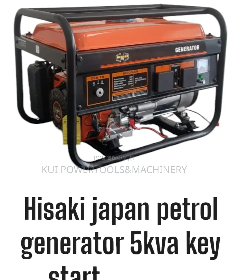 Hisaki 5kva Petrol Generator / 5,kva Generator