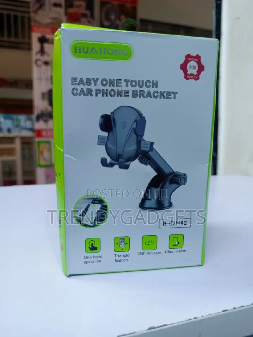 H-Ch182 Easy One Touch Car Phone Bracket Dashboard Windshield