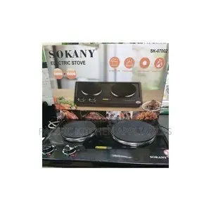 Sokany 2500W Double Electric Hot Plate Cooking Stove