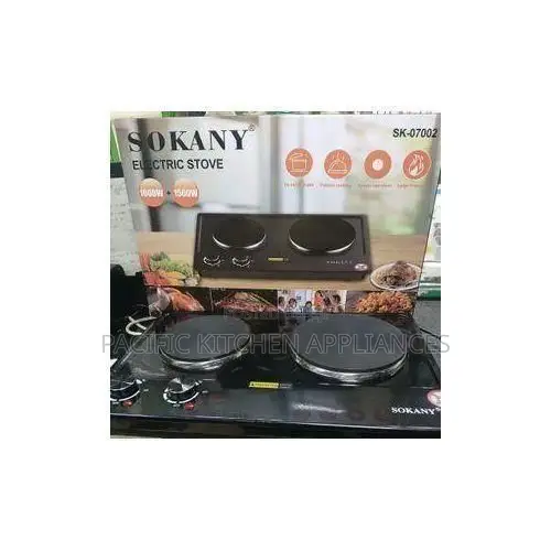 Sokany 2500W Double Electric Hot Plate Cooking Stove