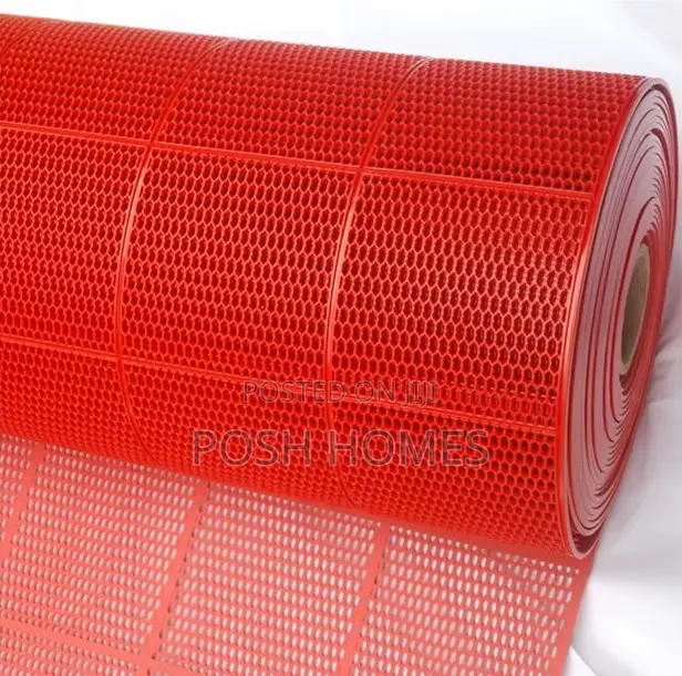 Synthetic PVC Loop Mats Perforated Carpets