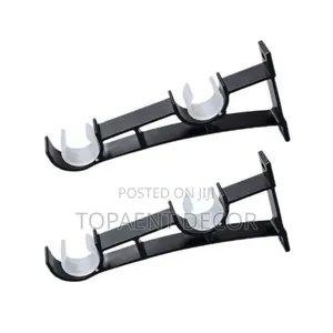 Fancy Flower Curtain Rods Brackets
