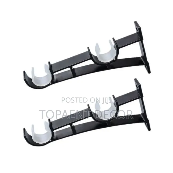 Fancy Flower Curtain Rods Brackets