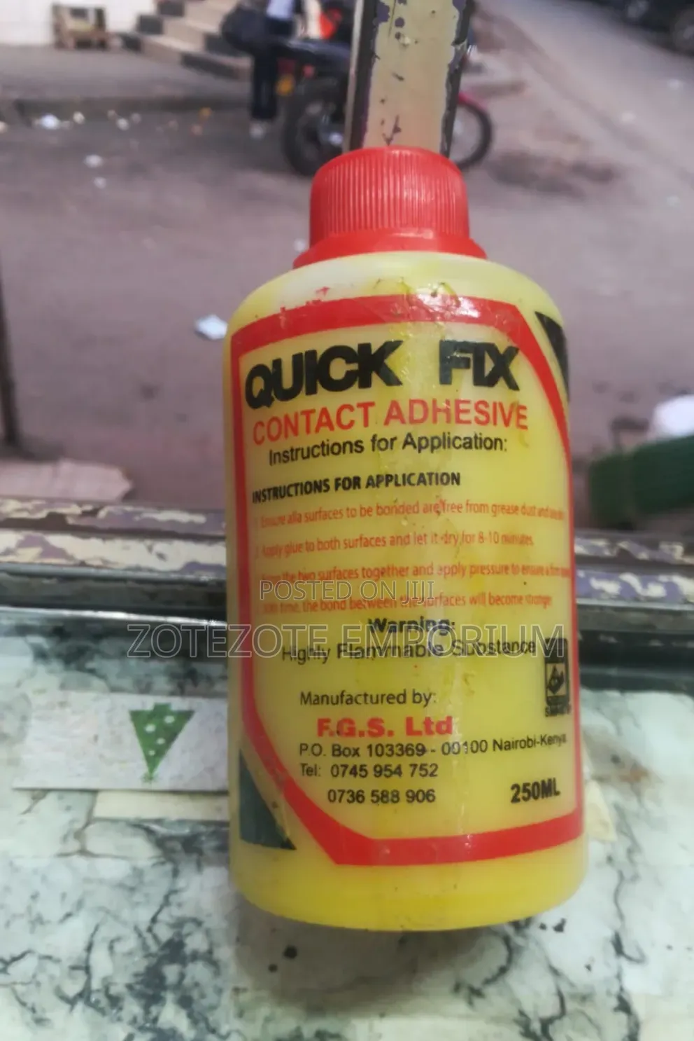 Quick Fix Contact Adhesive