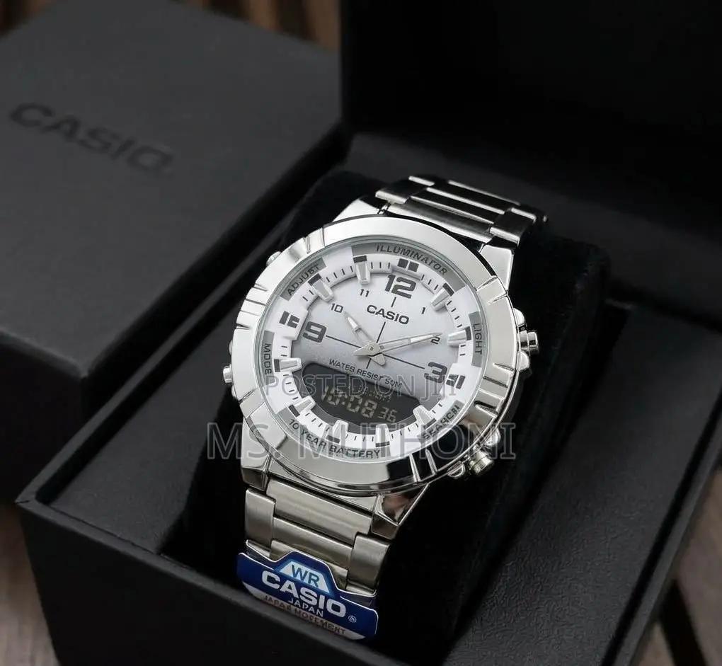 Casio AMW-870 Analog-Digital Timepiece