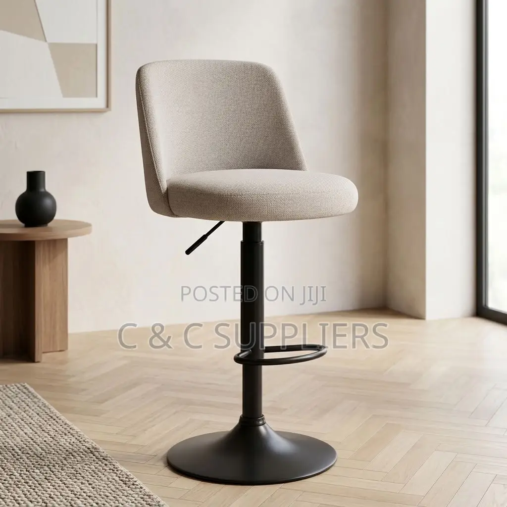 Fabric Adjustable Kitchen Stool