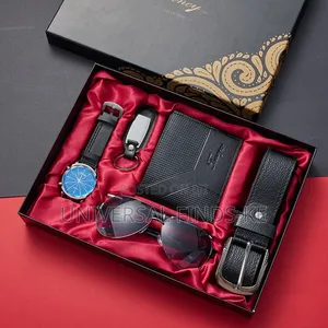 Men’s 6 in 1 Gift Set Premium Grooming Accessories Birthday Gift Box