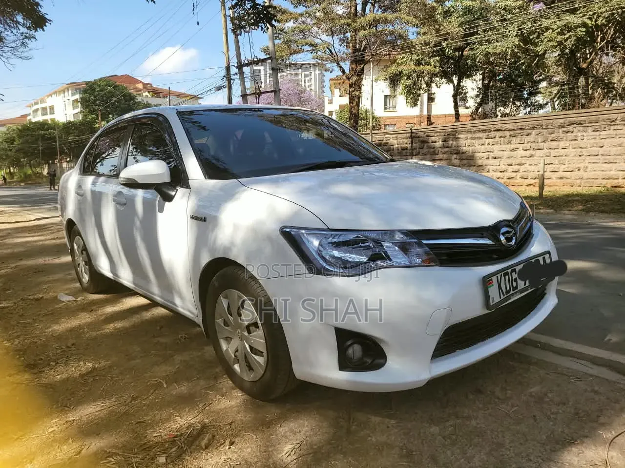 Toyota Axio 2014 White