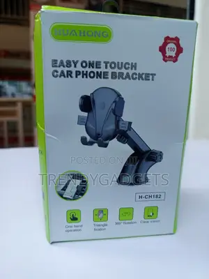 H-Ch182 Car Smartphone Mount One Hand Release 360° Rotation