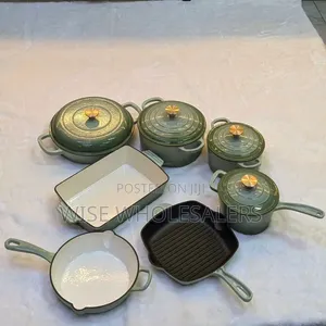 11pcs Cast Iron Cookware Set