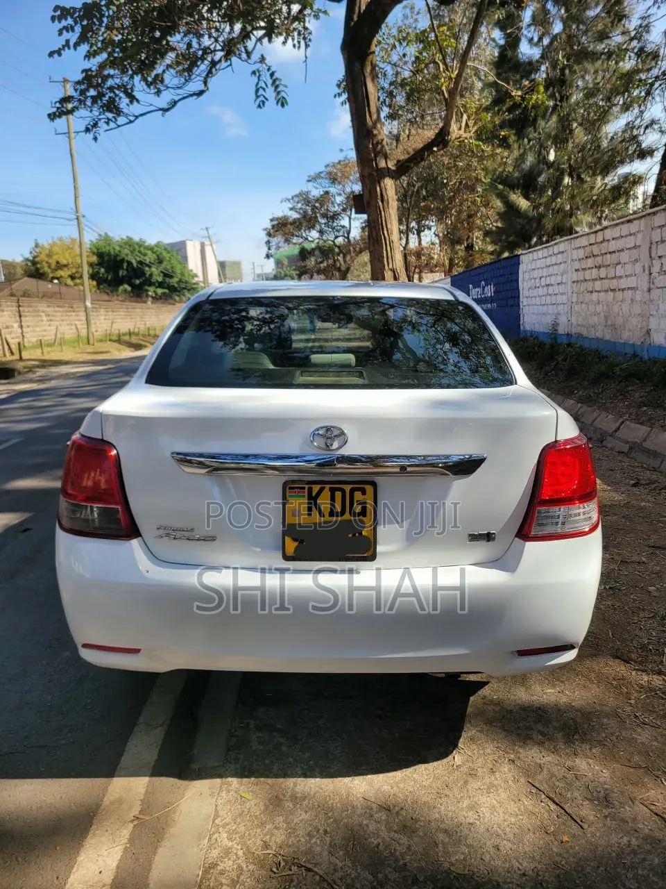 Toyota Axio 2014 White