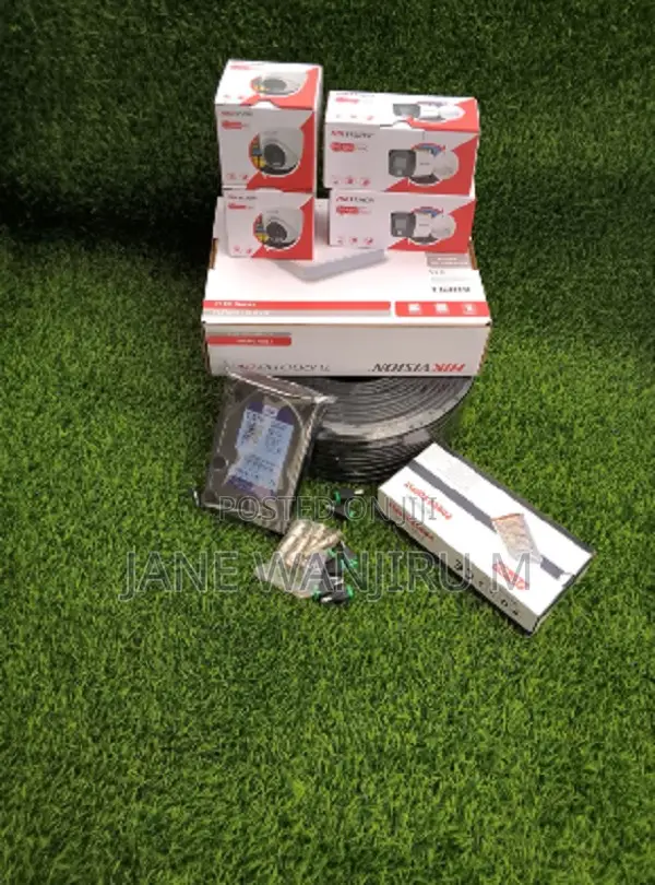 Hikvision 2MP 4 Channel CCTV Kit – Smart Hybrid Technology