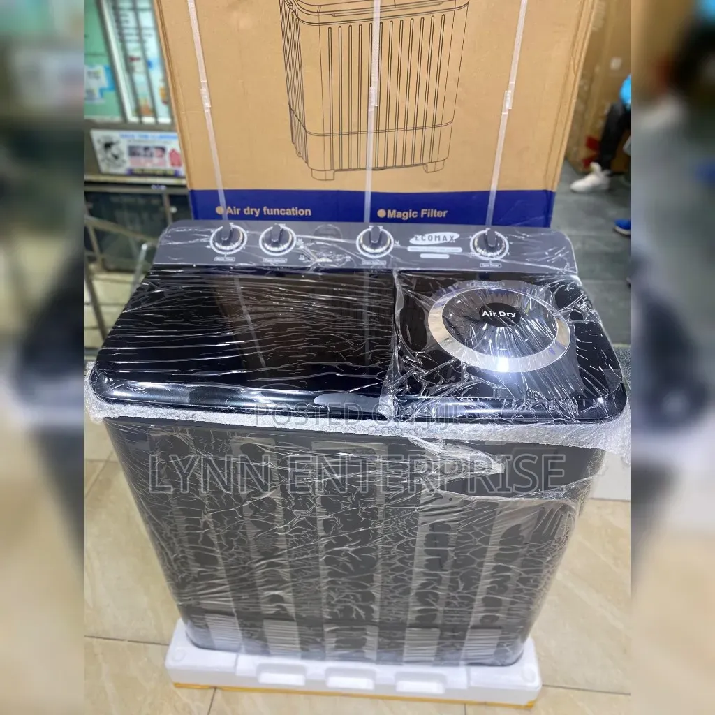 Ecomax 13kg Twin Tub Semi Automatic Washing Machine 