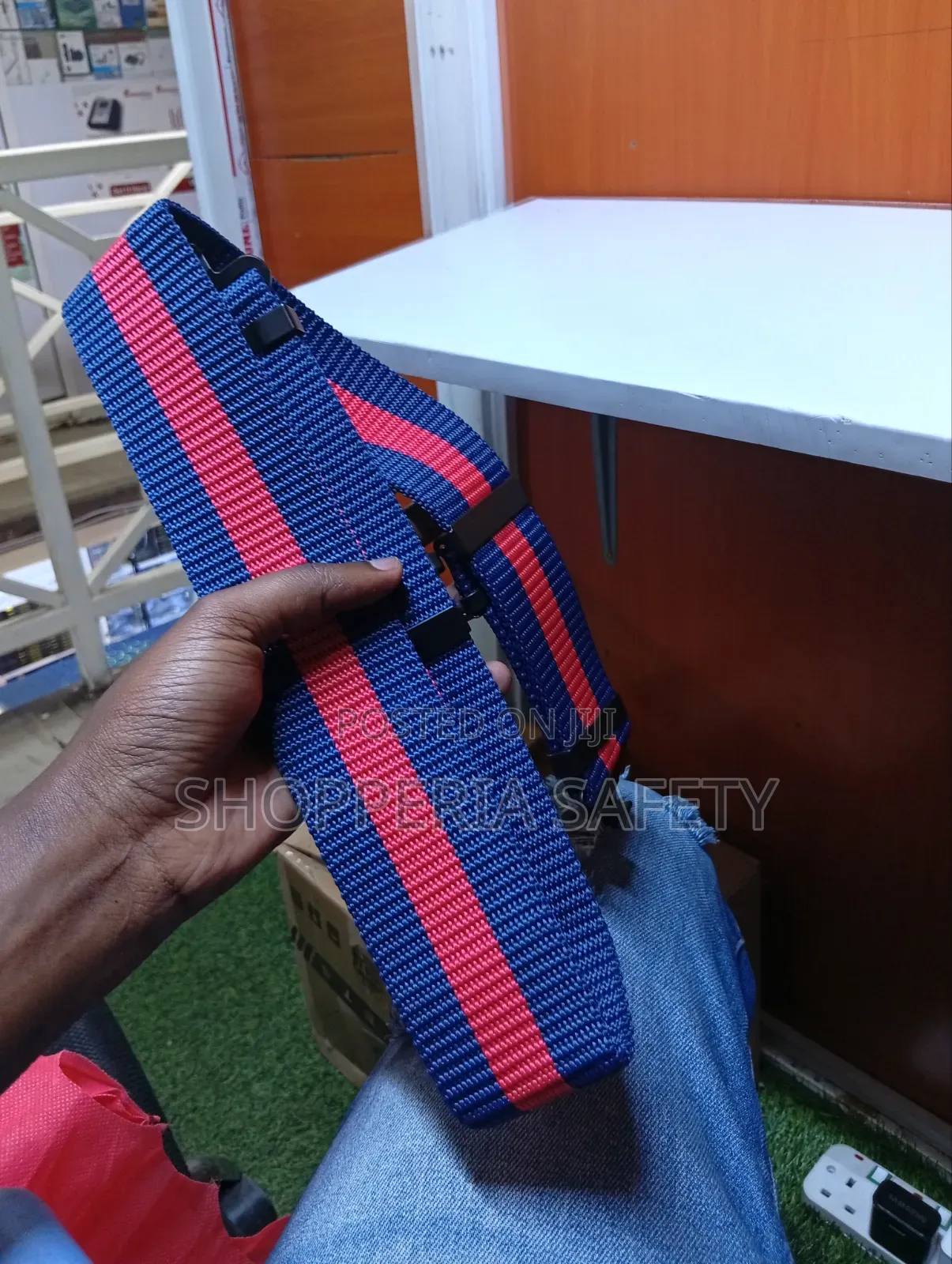 Blue Security Belt