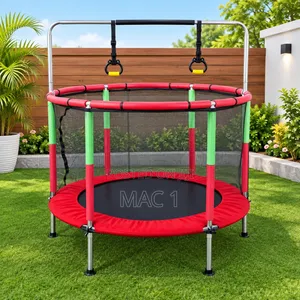 Kids 4FT Trampoline With Safety Enclosure