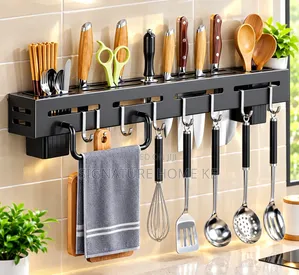 Multi-Functional Kitchen Knife Storage Rack