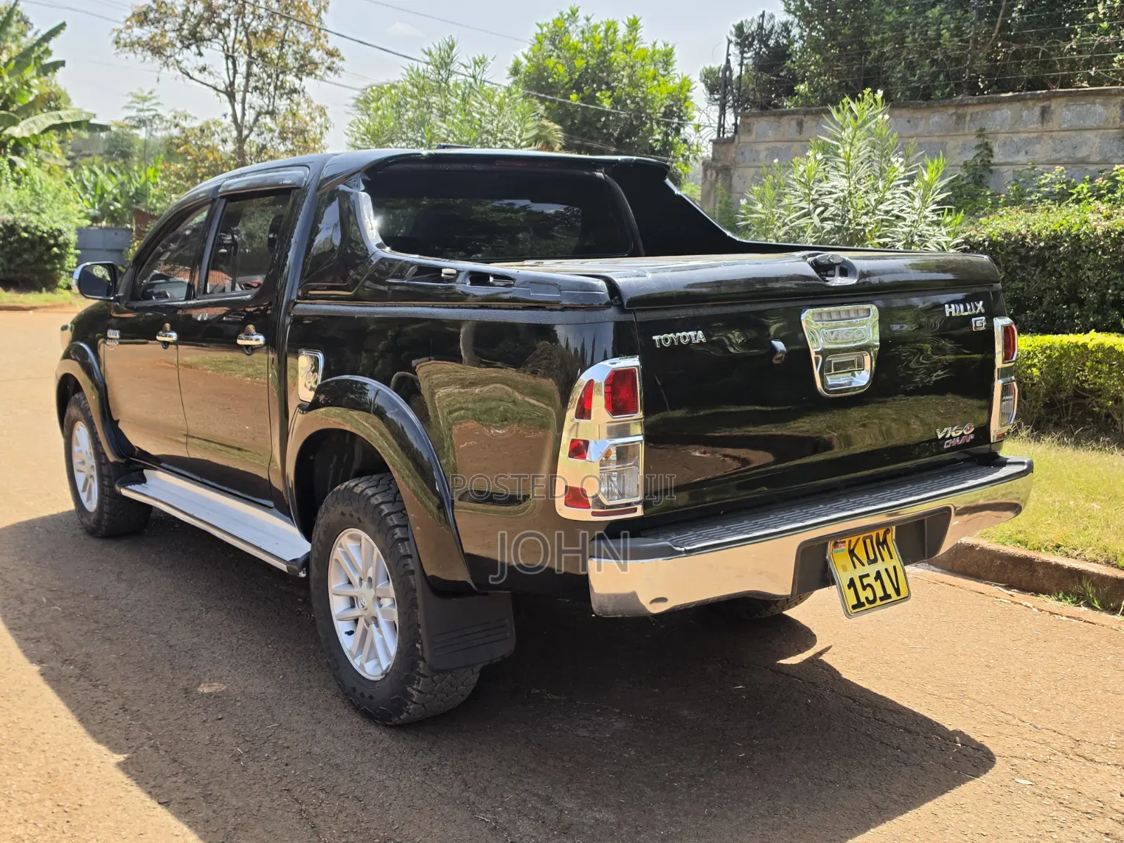 Toyota Hilux 3.0 D-4D 4x4 2014 Black